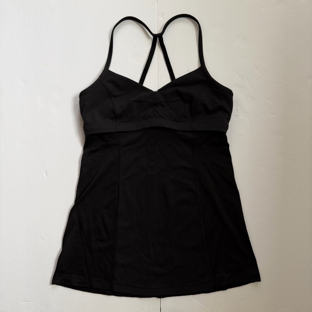 lululemon black tank top